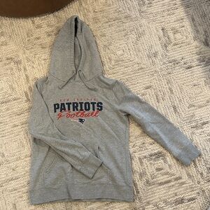 NFL Gray New England Patriots Hoodie